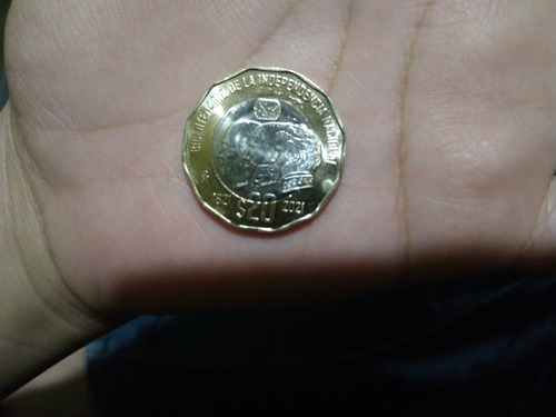 Moneda $20 Pesos Año 1821