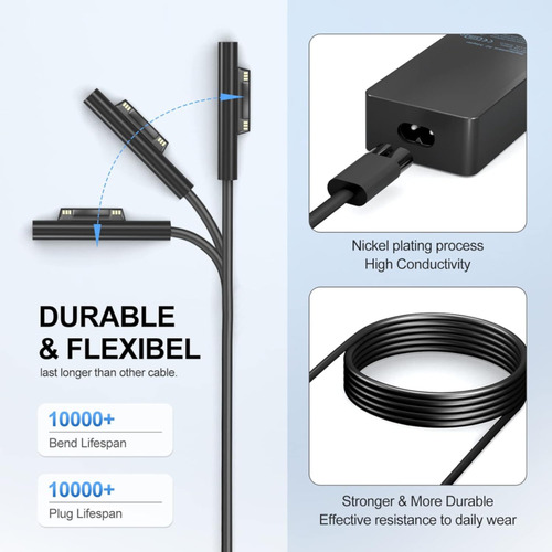 65w Surface Pro Laptop Charger For Microsoft Surface Pro Cci