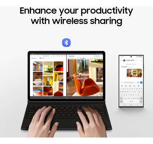 Funda Samsung, Para Galaxy Tab S10+, Com Teclado Ia Key