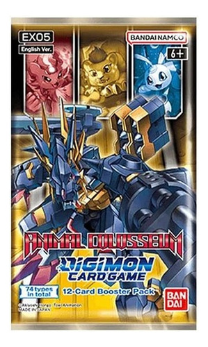Digimon: Animal Colossum Ex05 - Sobre 