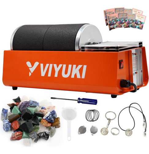 Viyuki Xmas Professional Rock Tumbler Kit - Polchero Lapidar