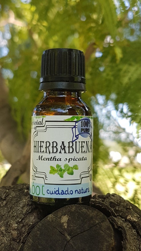 Aceite Esencial Hierbabuena 100% Puro Natural Orgá 15ml O