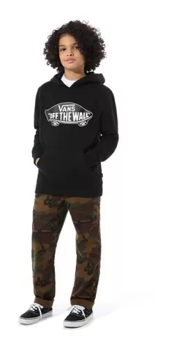 Hoodie Vans OTW Negra Niño 8-14 años