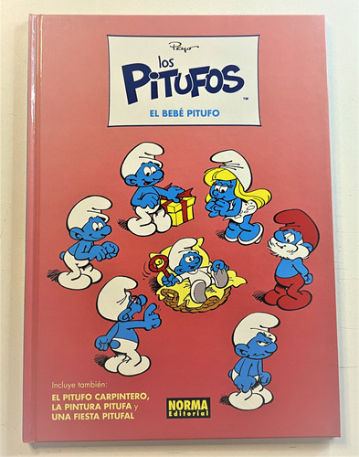 Los Pitufos 13 El Bebé Pitufo Norma Tapa Dura Stock