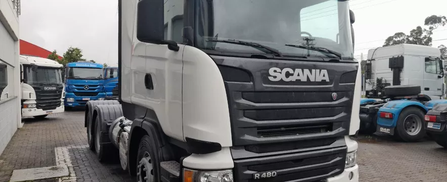 Scania 6x4 R480 Branca 2017 - 2018