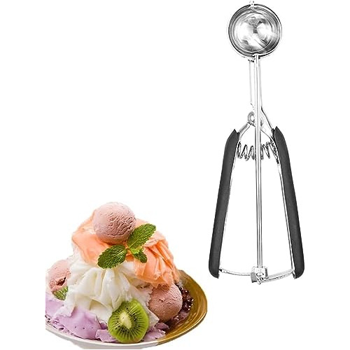 5cm Ice Cream Spoon 304 Polished Stainless Steel, Melon...