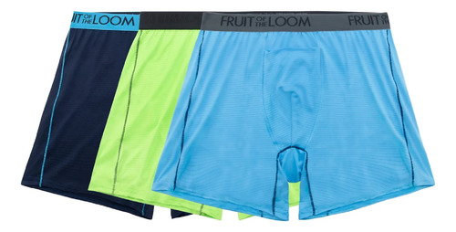 Pack 3 Boxer Fruit Of The Loom 360 Stretch Hombre