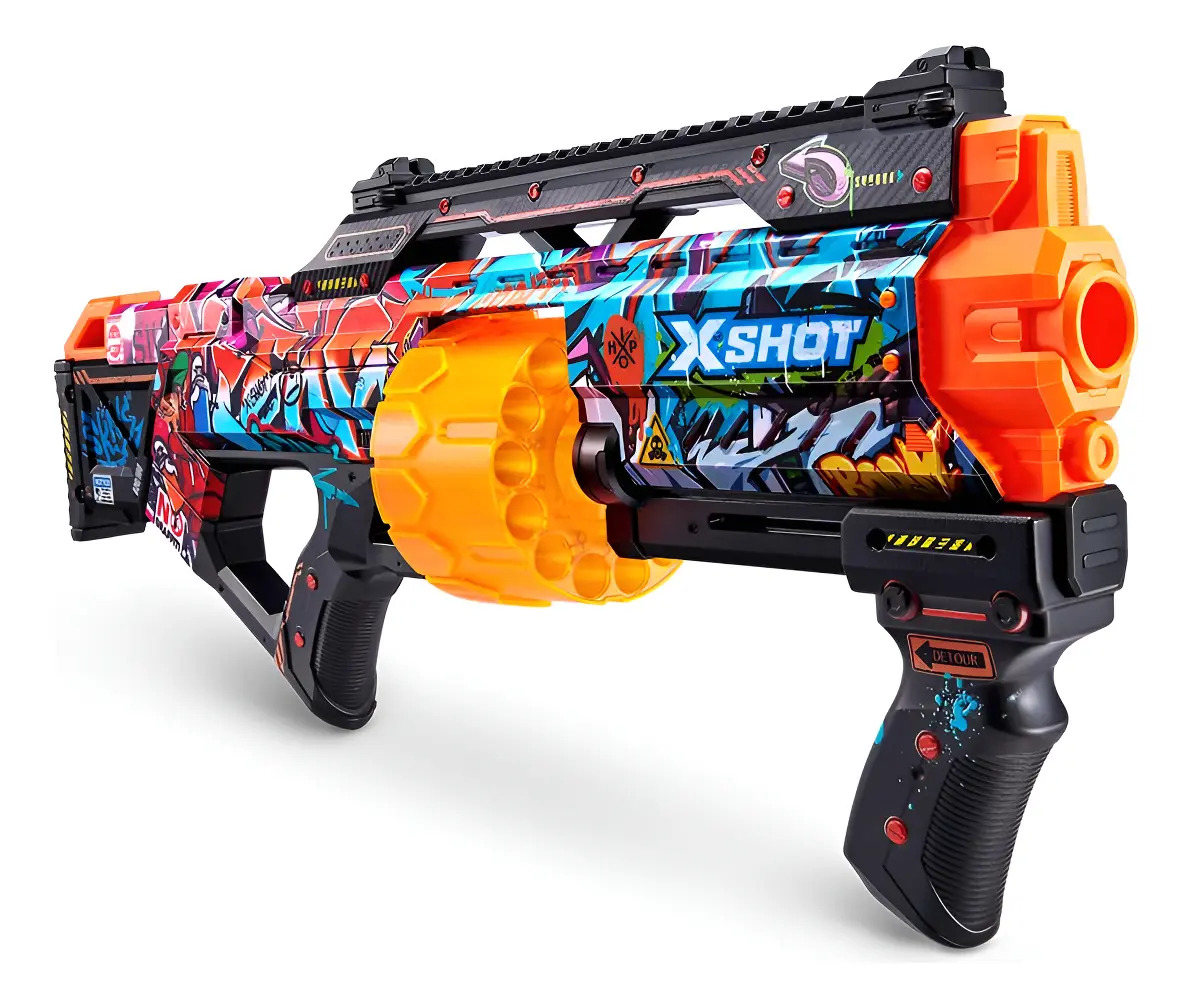 バーンドナイト　SL 6枚セット X-shot - Skins - Last Stand - 16 Dardos - Graffiti Multicolorido