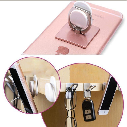 Imagen 6 de 9 de Anillo Soporte De Celular Y Anti Robo
