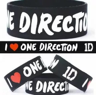 One Direction Pulsera Silicona I Love 1d Nuevo