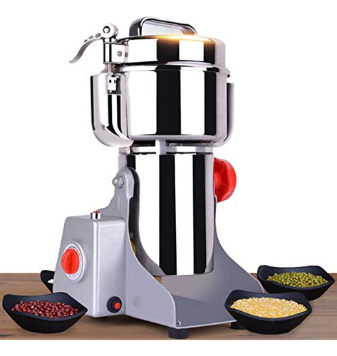700g Electric Grain Grinder Mill Safety Upgraded 2400w ...