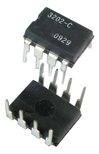 5 Unidades Mcp3202-ci/p Dip-8 2,7 V