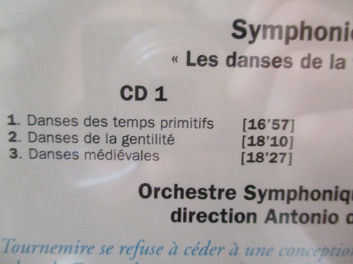 Imagen 2 de 5 de Charles Tournemire . Symphonie Nº 7 Les Danses De La Vie