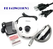Comprar Nuevo 110v Us Enchufe Uñas Blanco Amoladora Uñas Taladro Elé