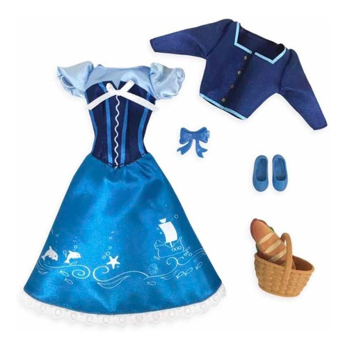 Ariel Set De Ropa Y Accesorios Para Muñeca Disney Store