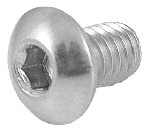 100 Tornillos Allen Cabeza De Boton Inoxidable M4-0.70x10mm