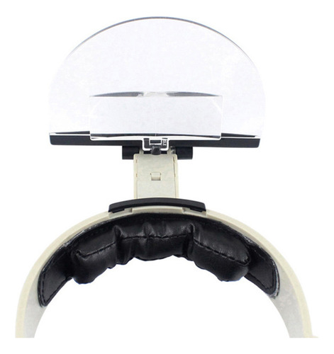 Juego De 2 Gafas Con Lupa Con Diadema Y Luz Led