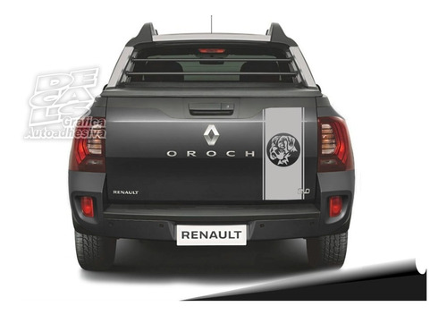 Calcomanía Renault Duster Oroch Porton Boxer Dog