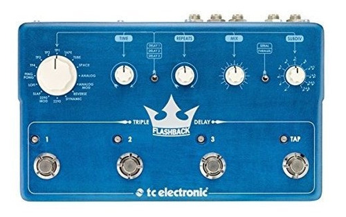 Tc Flashback Electronico Triple Delay Pedal De Efectos Para 