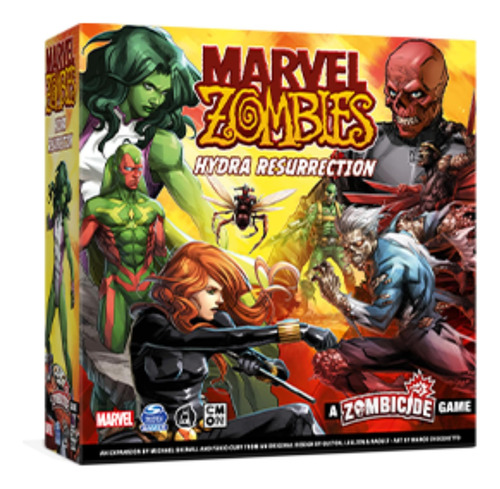Marvel Zombies: Juego De Mesa Zombicide Y Resurrección Hydra
