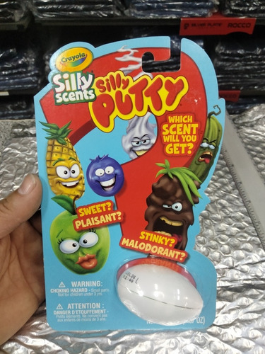 Boligoma, Silly Putty, Olor Misterioso, Crayola!! (Usado)