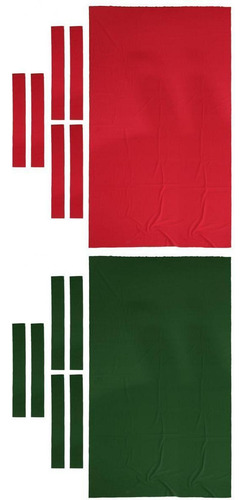 - 2pcs Snooker Standard 2.6m 8ft Billiard Cloth Pool Table +