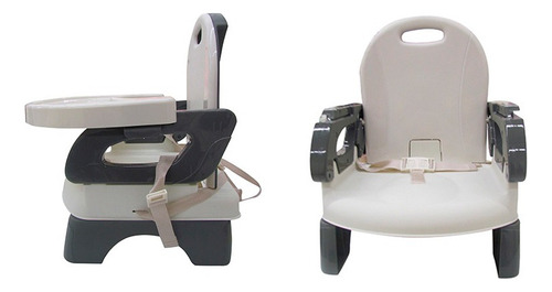 Sillita Plegable De Comer Para Bebé - Baby Innovation Gris