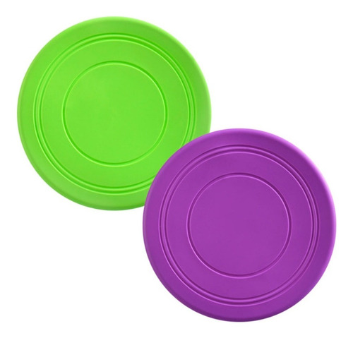 Frisbee Para Perros Entrenamiento Multifuncionales Color Violeta