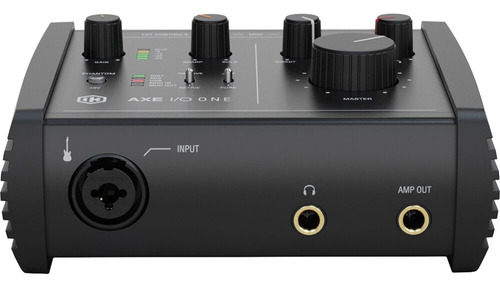 Interfaz De Audio Ik Multimedia Axe I/o One Color Negro
