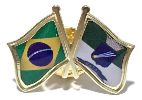 Pin Da Bandeira Do Brasil X Natal