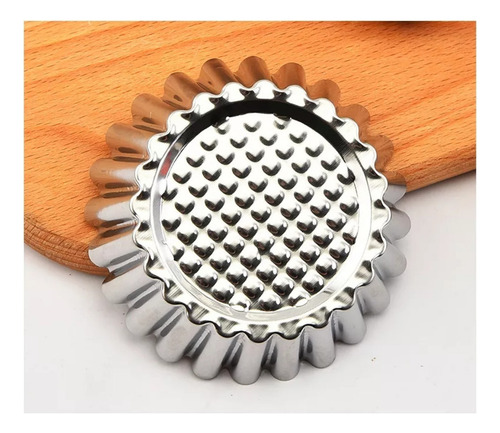 Conjunto De 10 Moldes De Alumínio Mini Pay Tartas Individual