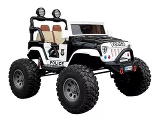 Carro Camioneta A Bateria Jeep Rubicon 2 Niños Tubular 4x4