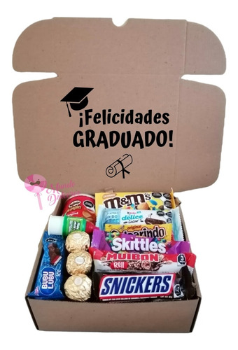 Caja Dulces Regalo Graduación 