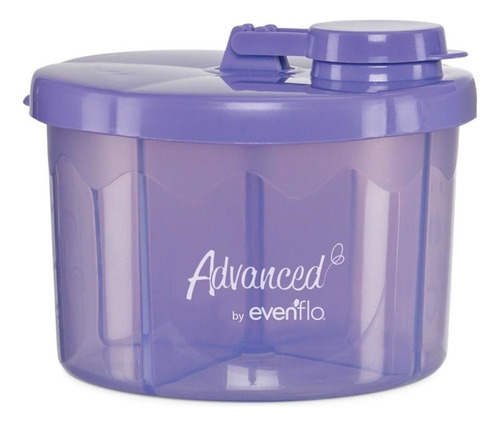 Dosificador De Leche Evenflo 4 Compartimentos  280g - Color Variable