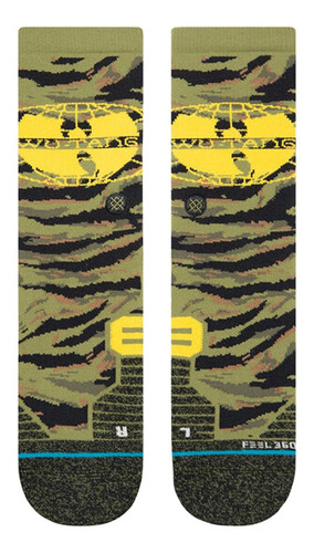 Calcetas Stance X Wu-tang Wu World Hombre Camo