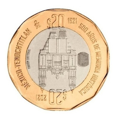 Moneda 20 Pesos - 500 Años De Memoria Historica
