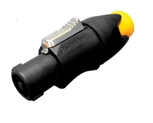 Plug Macho Para Audio Profesional 4 Pin Con Seguro Kapton Pl
