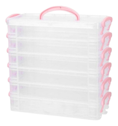 Estuche De Transporte Para Rotuladores, Caja De Hebilla Rosa