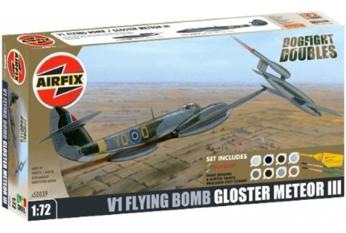 V1 Flying Bomb/gloster Meteorr Iii Airfix A50039 1:72