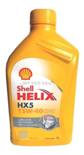 Aceite Shell Hx5 15w40 Sl 15w40 Sl