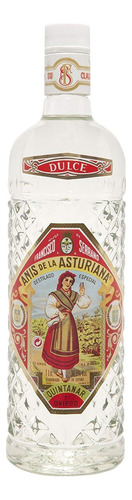 Paquete De 3 Licor De La Asturiana Dulce De Anis 1 L