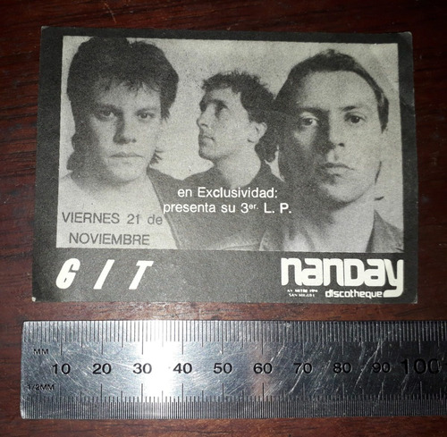Invitación Git, Presenta 3°lp