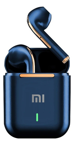 Fone de ouvido in-ear gamer sem fio Xiaomi Mi J18 azul