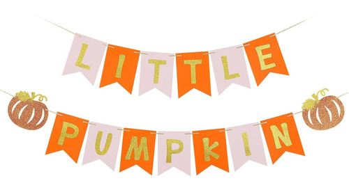   Pumpkin Banner  And   Glitter,   Pumpkin     Decoraci...