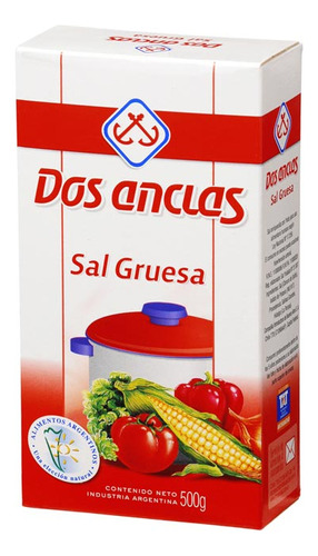 Pack X 3 Unid Sal  Gruesa Est 500 Gr Dos Anclas Pro