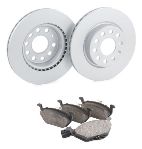 6c Kit Discos + Pastillas De Freno Audi A3 1.6i 16v / Sportb