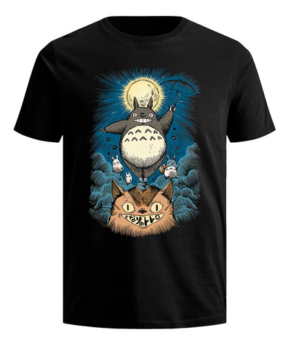 Playera Mi Vecino Totoro Anime Manga Estudio Ghibli Pelicula