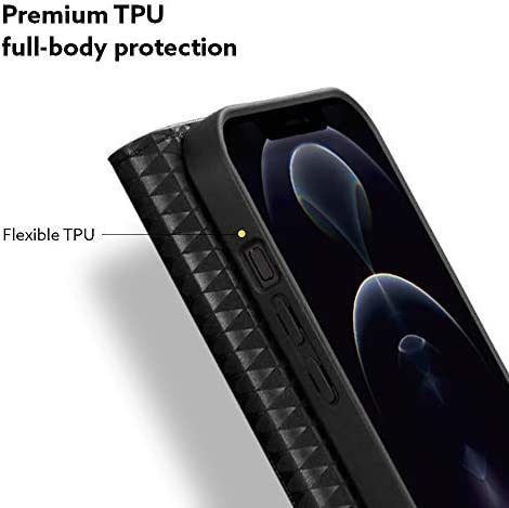 Imagen 6 de 8 de Funda Caseology Calin Para iPhone 12 Pro Negro