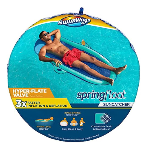 Swimways Spring Float Suncatcher Tumbona Inflable Para Pisci
