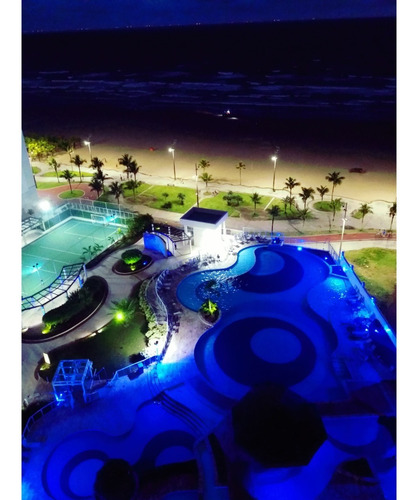 Imagem 3 de 18 de Lindo Apto - Frente Mar - Varanda Churrasqueira - Praia Grande - Temporada - Locação